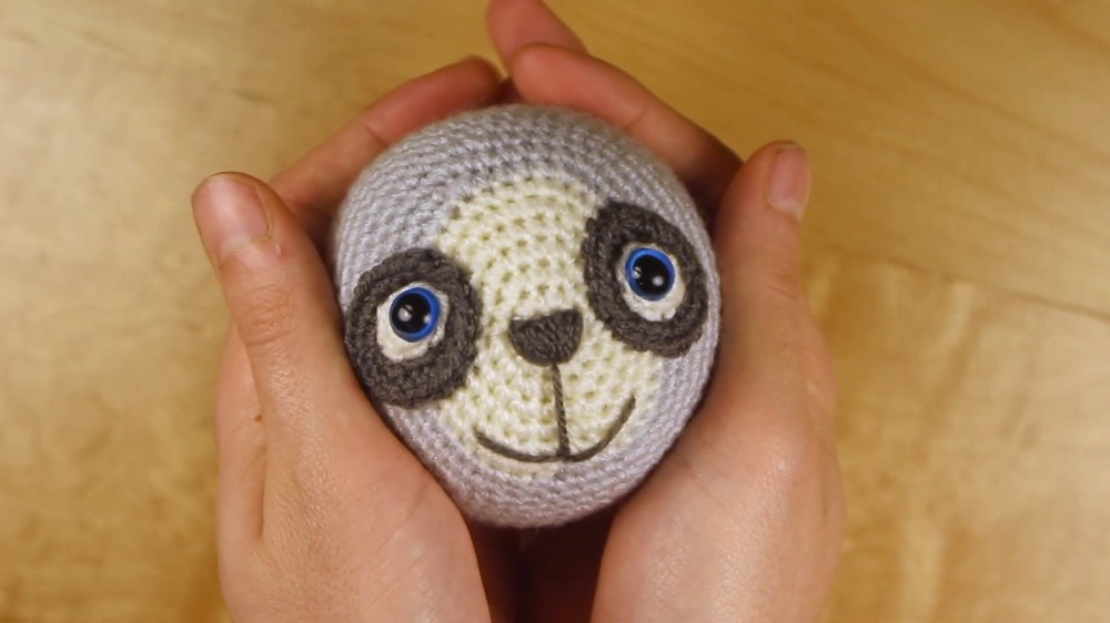 Crochet Sloth Amigurumi Pattern 8
