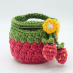 Crochet Strawberry Handbags Pattern 7