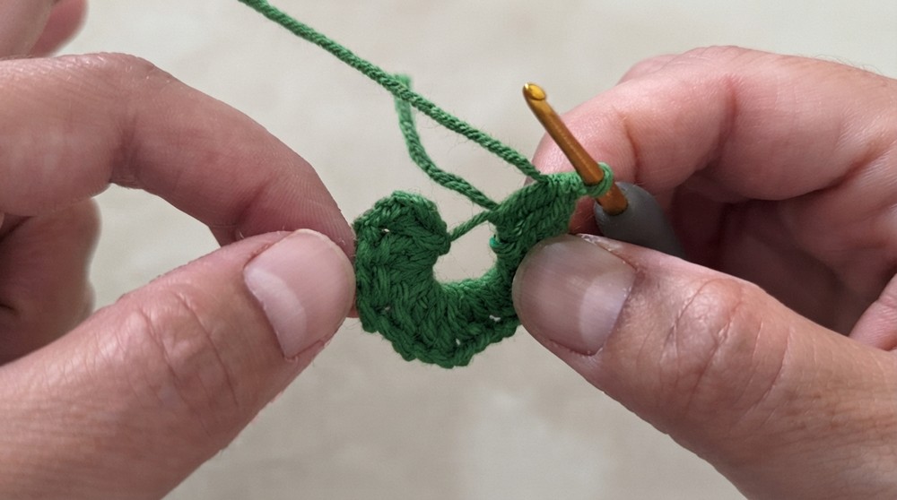 Crochet Strawberry Keychain Pattern 2