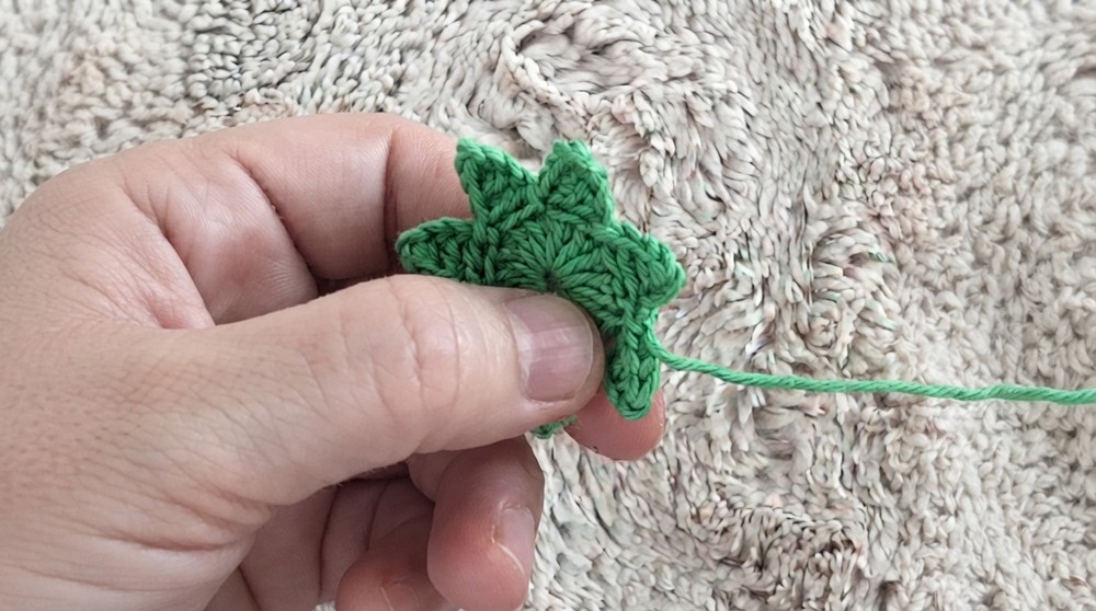 Crochet Strawberry Keychain Pattern 5