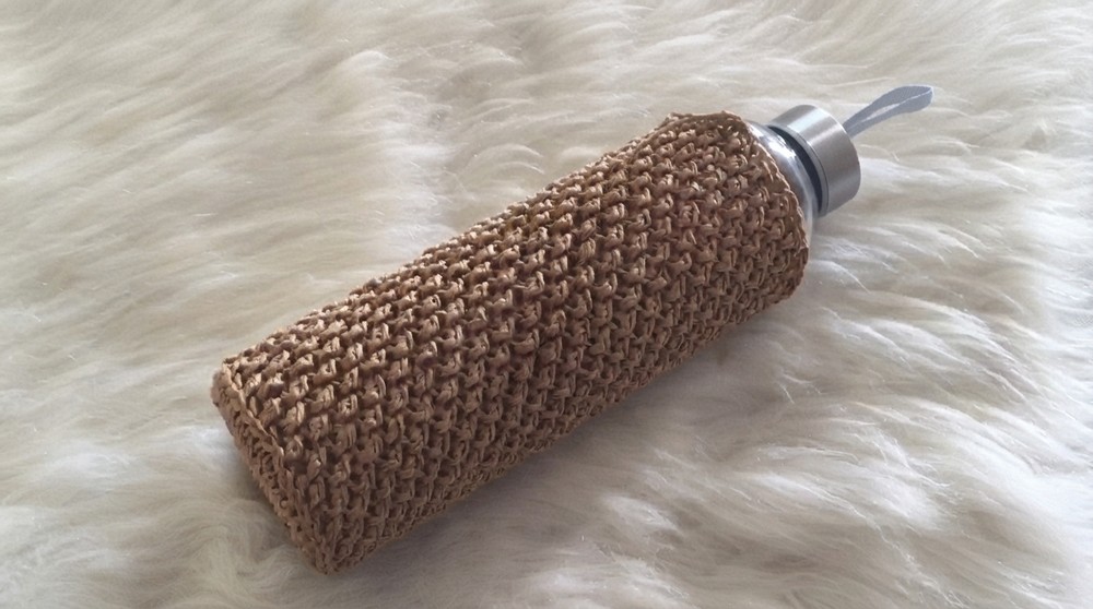 Crochet Water Bottle Bag Pattern 4