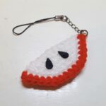 Crochet Watermelon Keychain Pattern 6