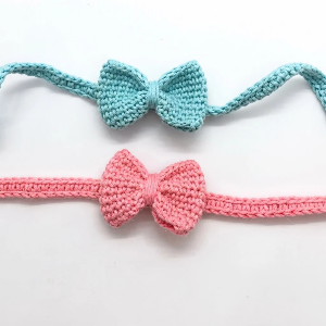 Cute Crochet Bow Headband Pattern 7