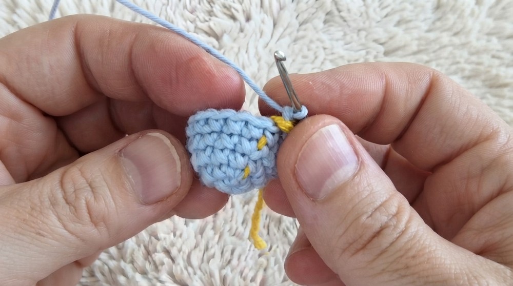 Cute Crochet Dog Keychain Pattern 1