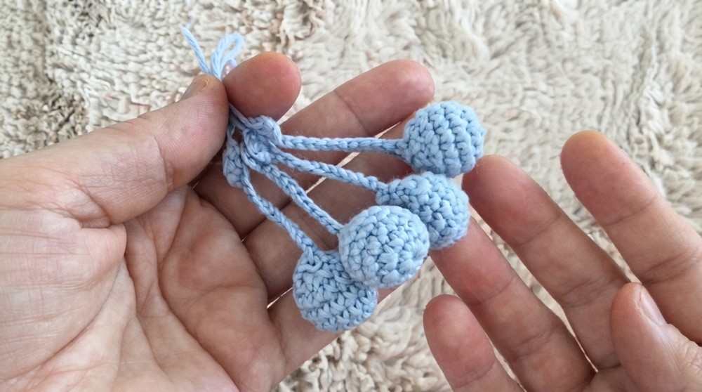 Cute Crochet Dog Keychain Pattern 2