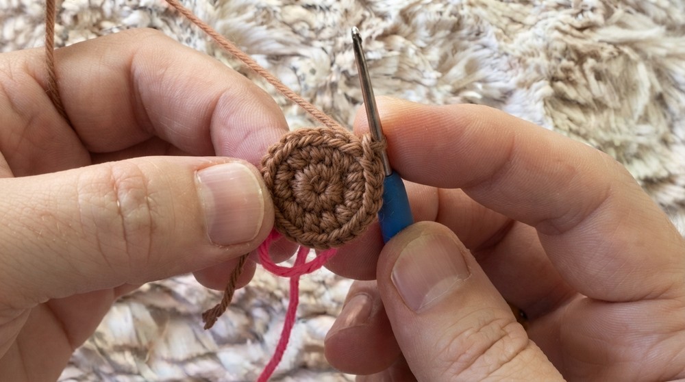 Cute Crochet Girl In A Pot Pattern 1
