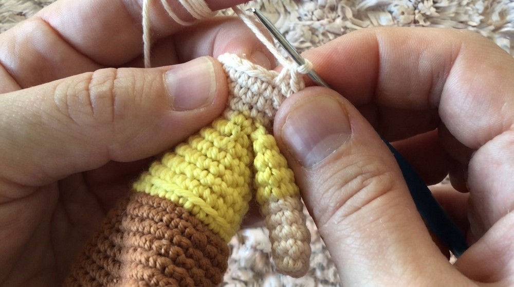 Cute Crochet Girl In A Pot Pattern 4