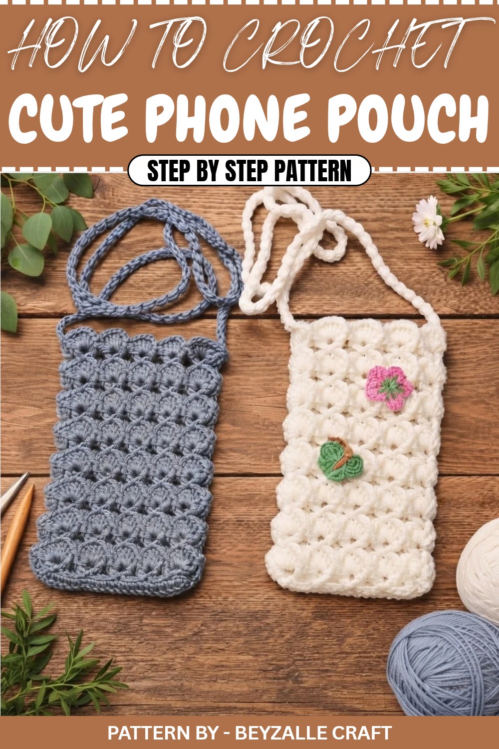 Cute Crochet Phone Pouch Pattern