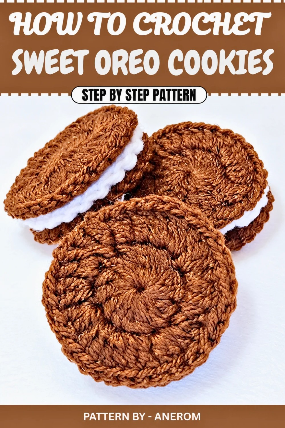 Cute Sweet Crochet Oreo Cookies Pattern a