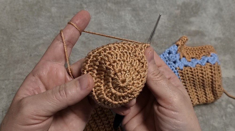 Easy Crochet Socks Slippers Pattern 2