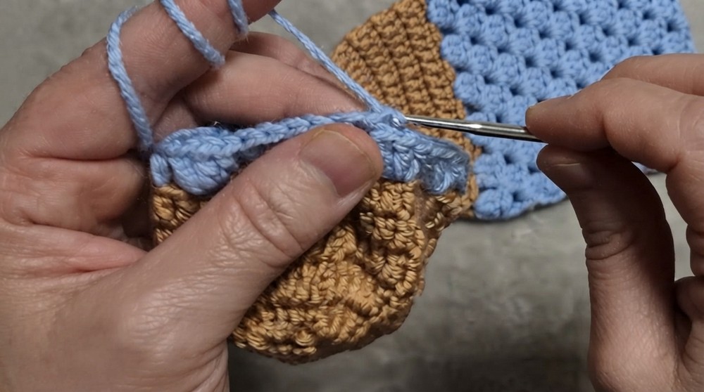 Easy Crochet Socks Slippers Pattern 3
