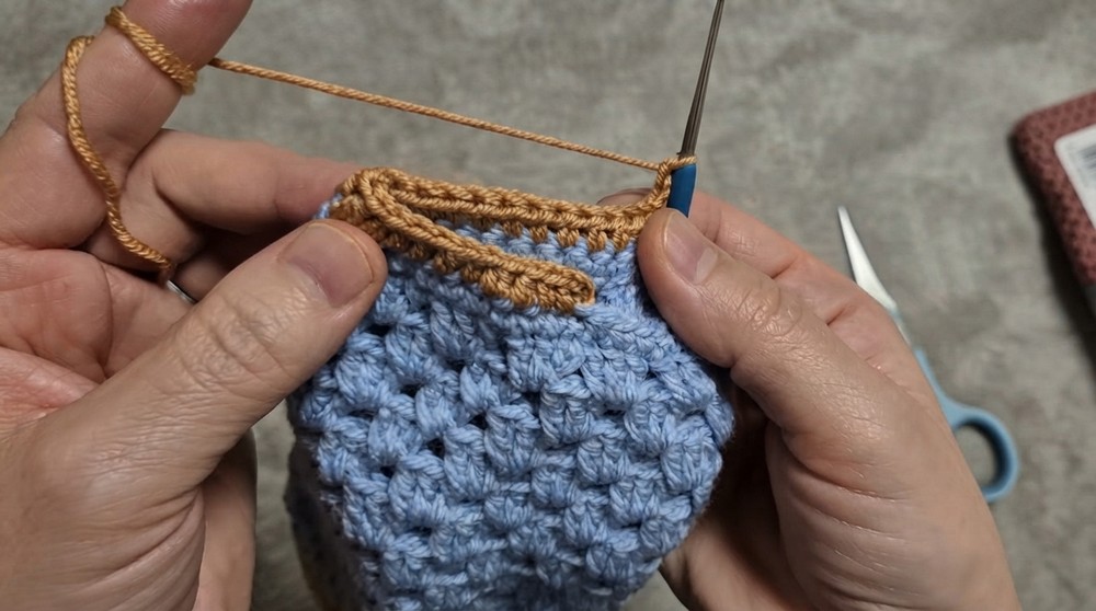 Easy Crochet Socks Slippers Pattern 4