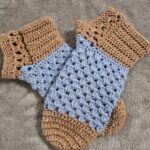 Easy Crochet Socks Slippers Pattern 6