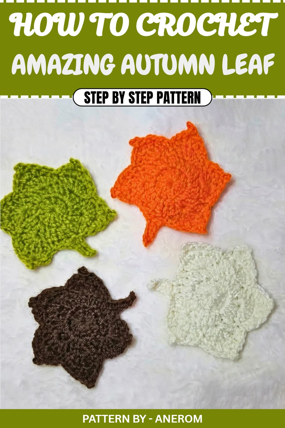 Free Amazing Crochet Autumn Leaf Pattern