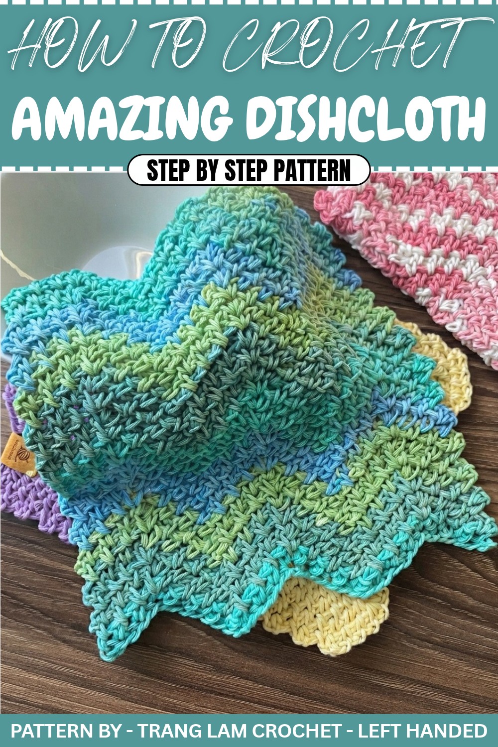Free Amazing Crochet Dishcloth Pattern