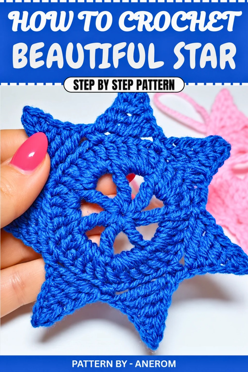 Free Beautiful Crochet Star Pattern