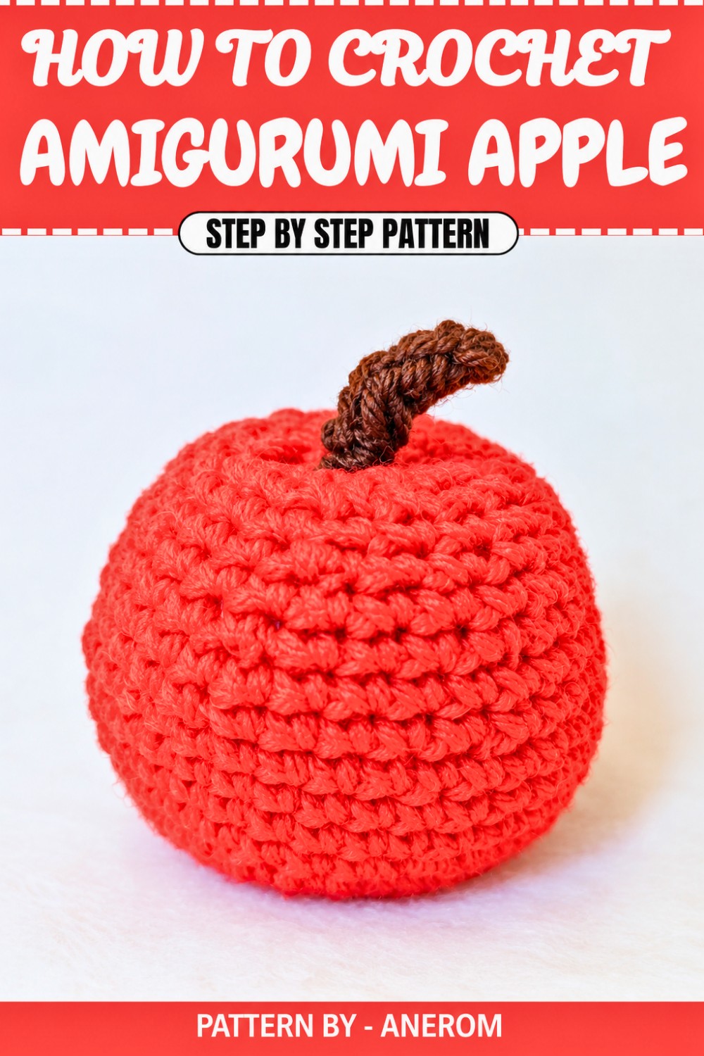 Free Crochet Amigurumi Apple Pattern