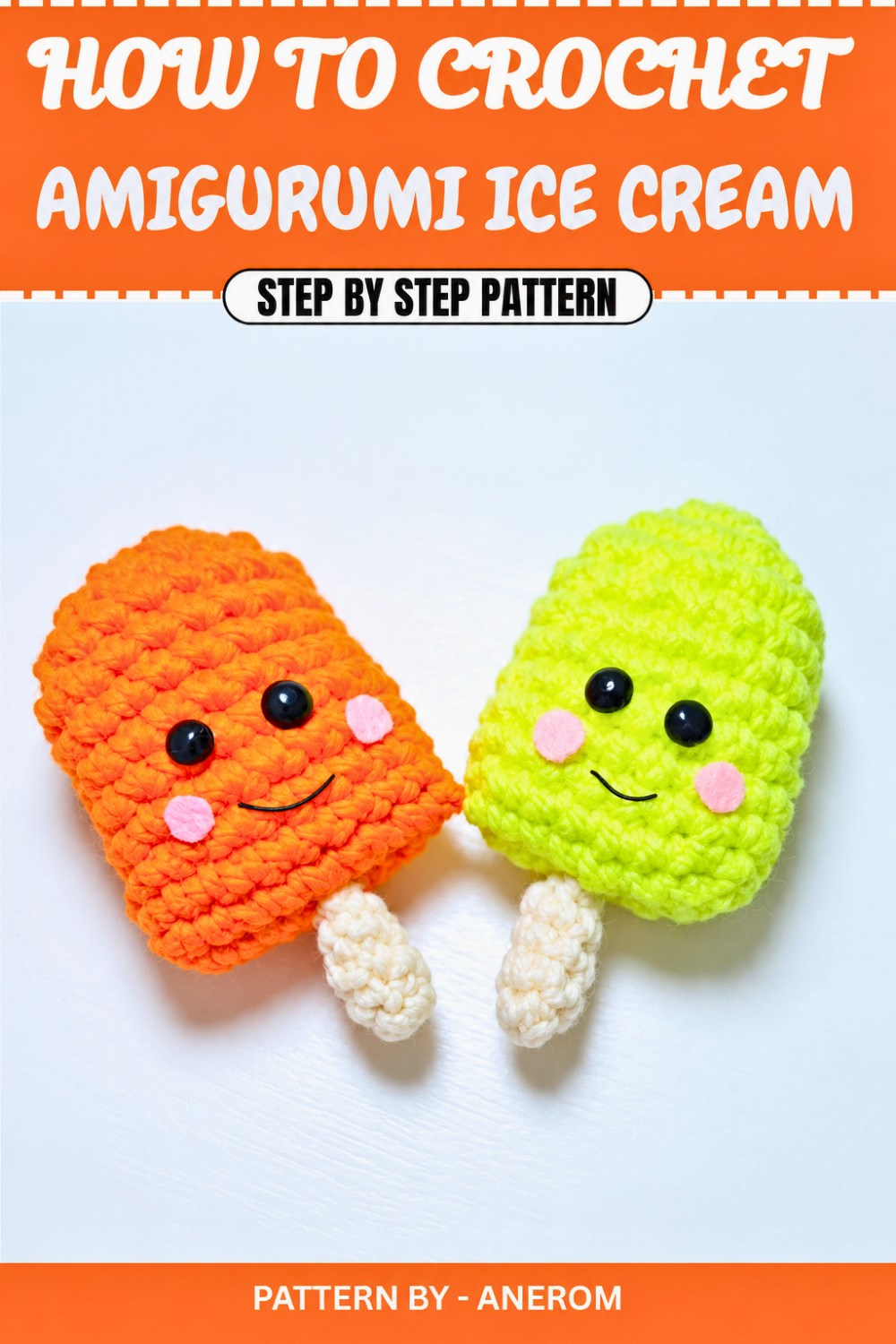 Free Crochet Amigurumi Ice Cream Pattern