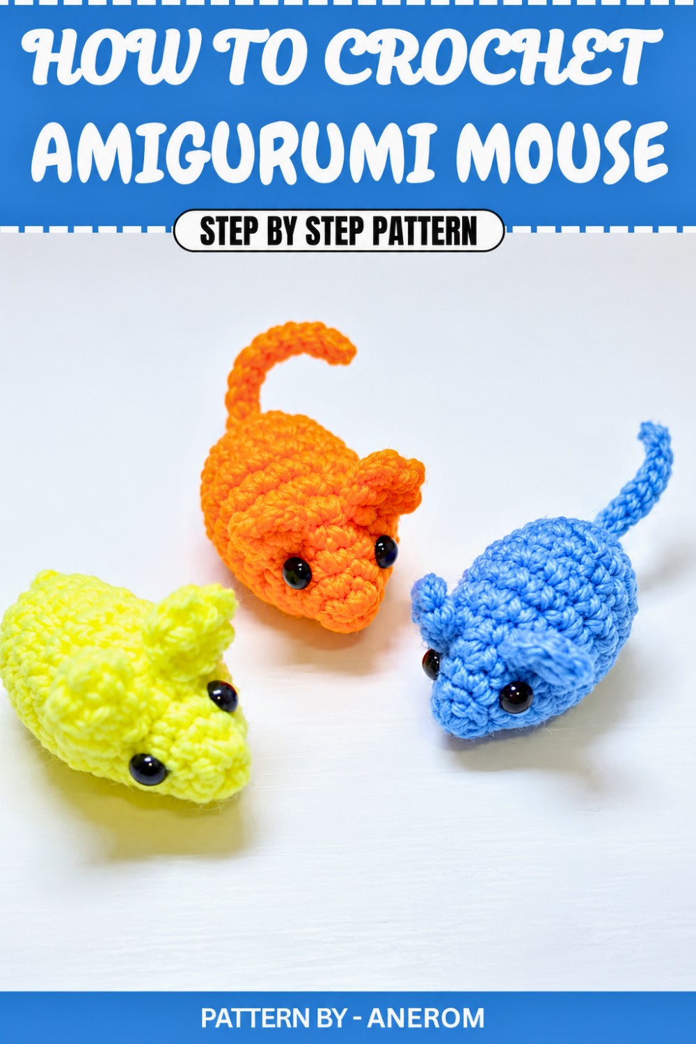 Free Crochet Amigurumi Mouse Pattern