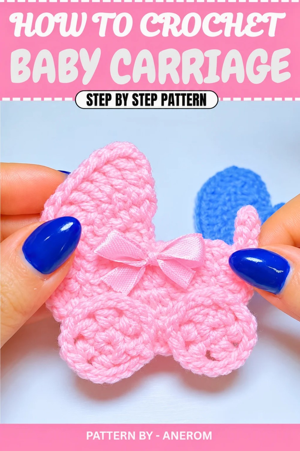 Free Crochet Baby Carriage Pattern