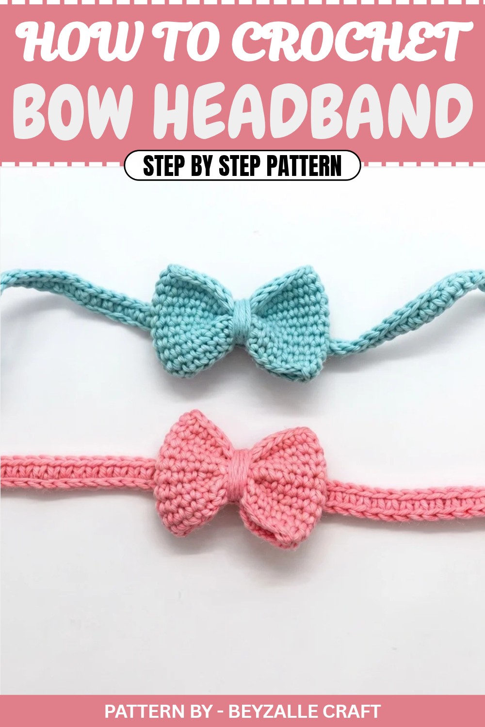 Free Crochet Bow Headband Pattern