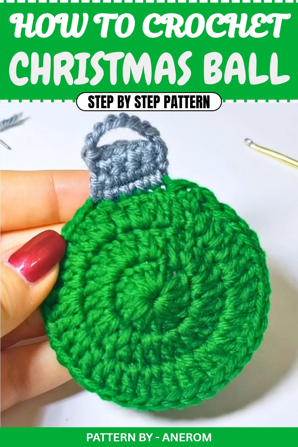 Free Crochet Christmas Ball Pattern