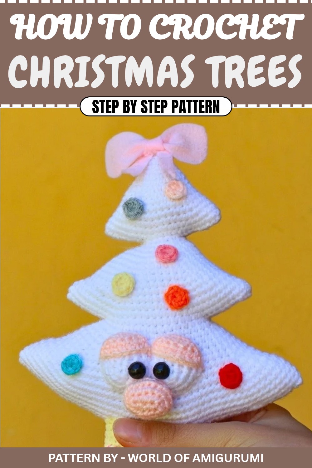 Free Crochet Christmas Trees Pattern