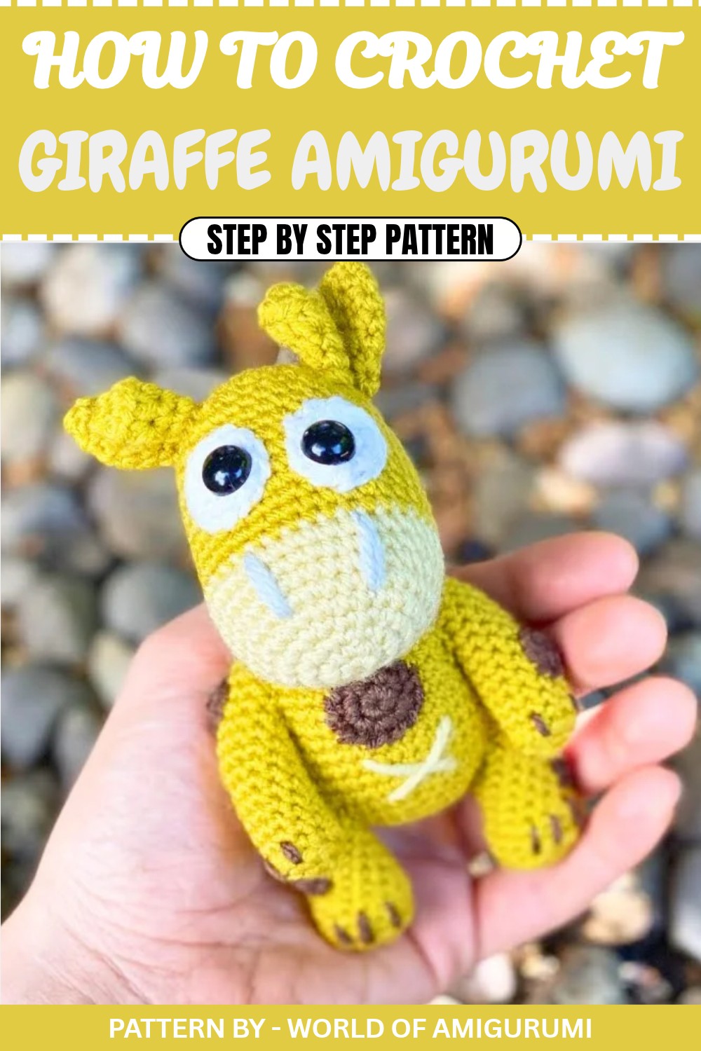 Free Crochet Giraffe Amigurumi Pattern