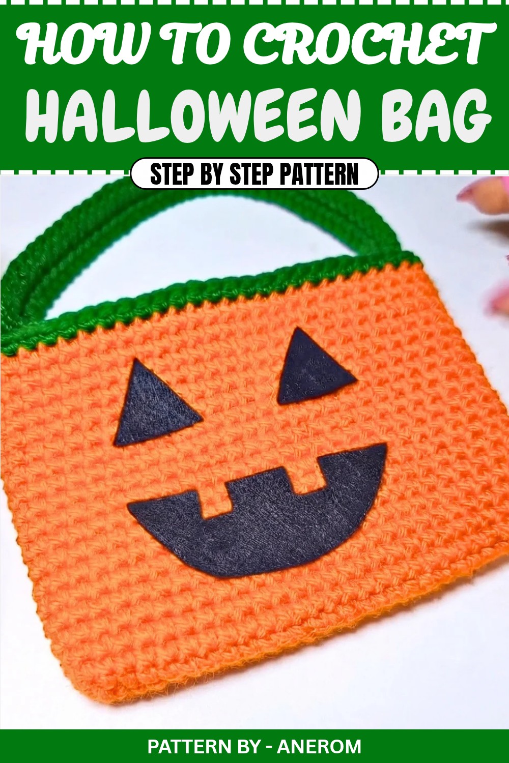 Free Crochet Halloween Bag Pattern
