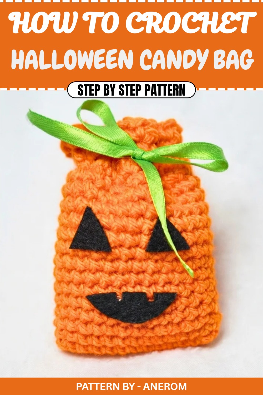 Free Crochet Halloween Candy Bag Pattern