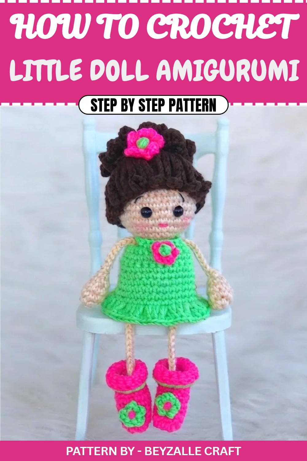 Free Crochet Little Doll Amigurumi Pattern