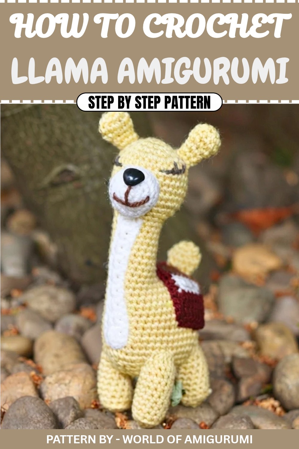 Free Crochet Llama Amigurumi Pattern