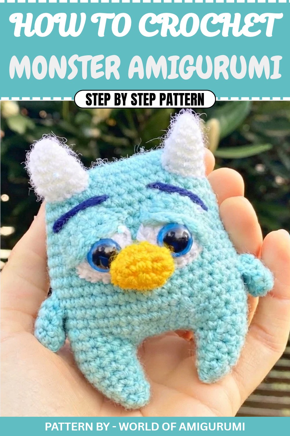 Free Crochet Monster Amigurumi Pattern