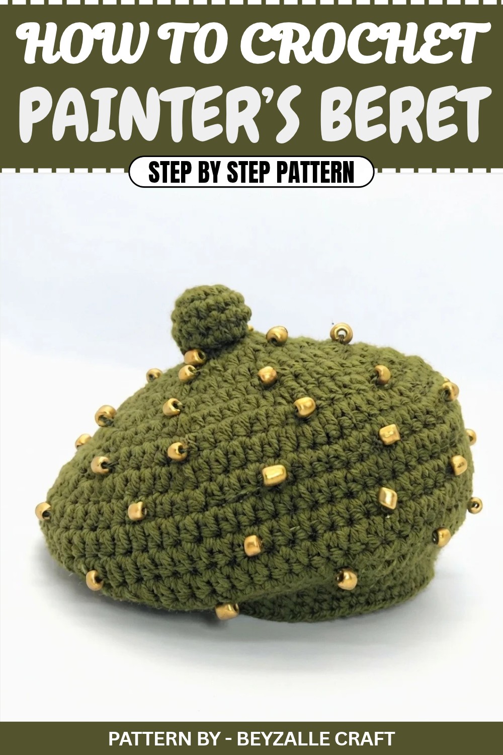 Free Crochet Painter’s Beret Pattern