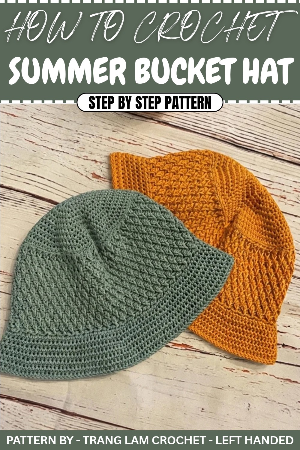 Free Crochet Summer Bucket Hat Pattern