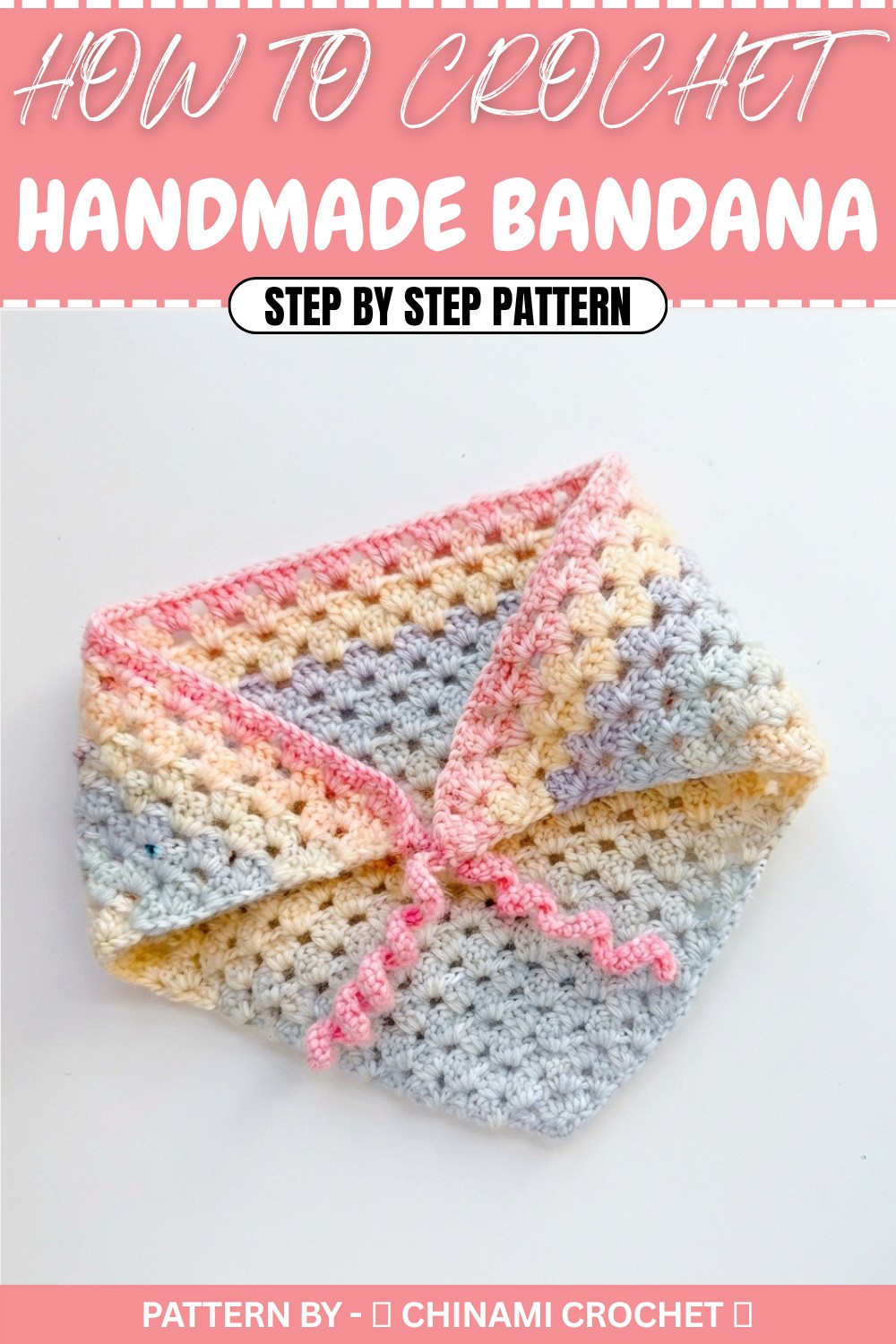Free Handmade Crochet Bandana Pattern