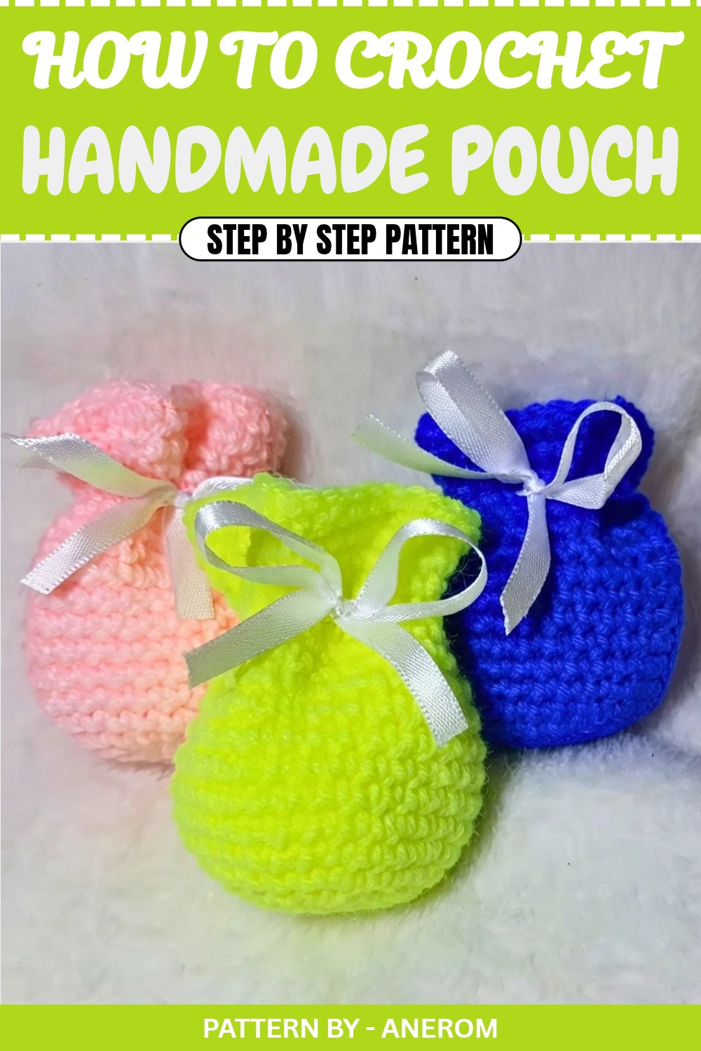 Free Handmade Crochet Pouch Pattern