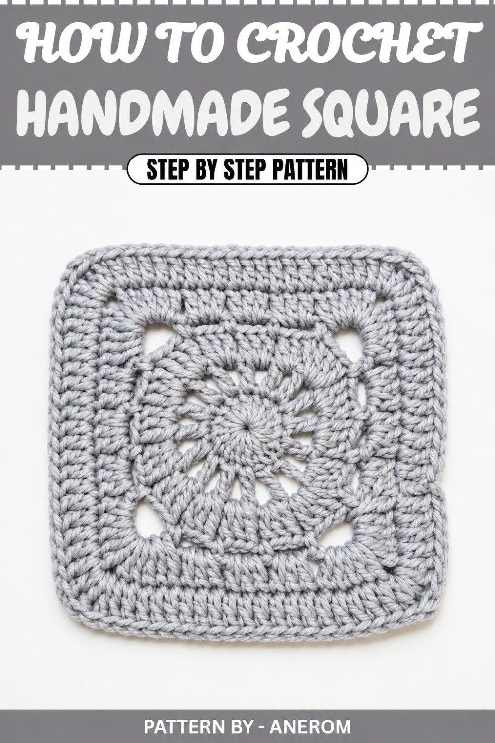 Free Handmade Crochet Square Pattern