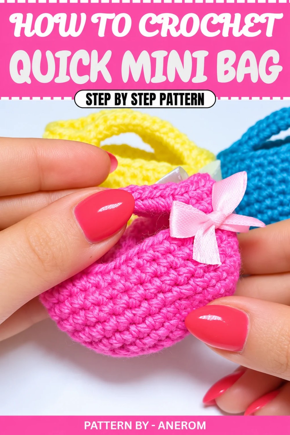 Free Quick Crochet Mini Bag Pattern