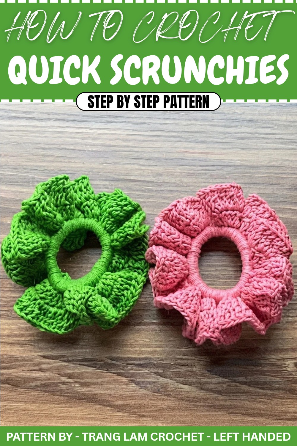 Free Quick Crochet Scrunchies Pattern