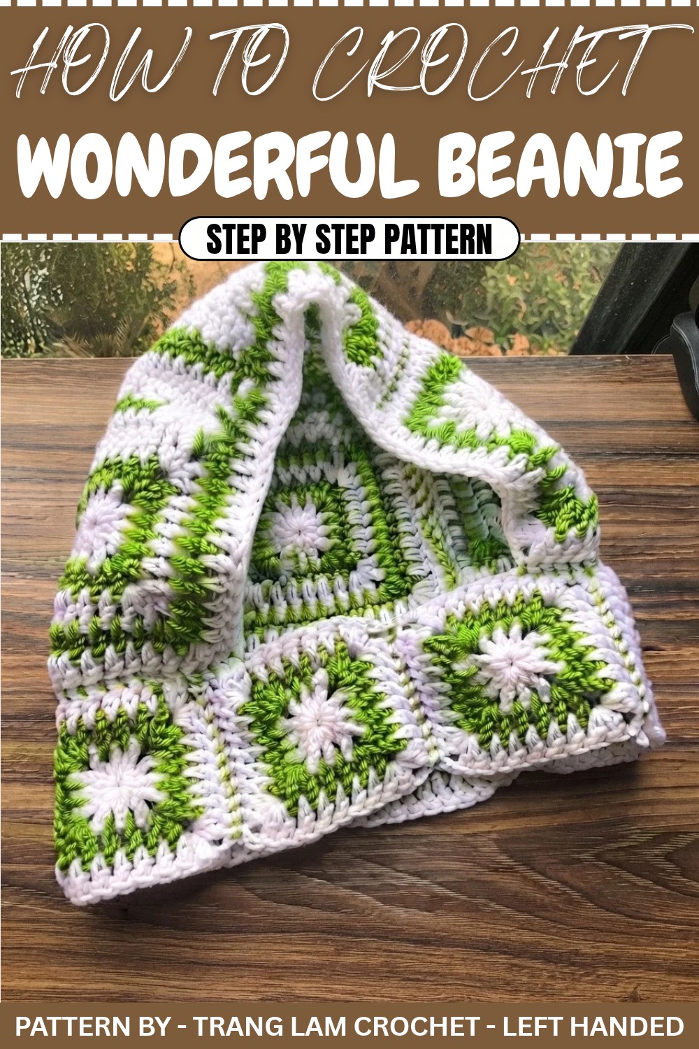 Free Wonderful Crochet Beanie Hat Pattern