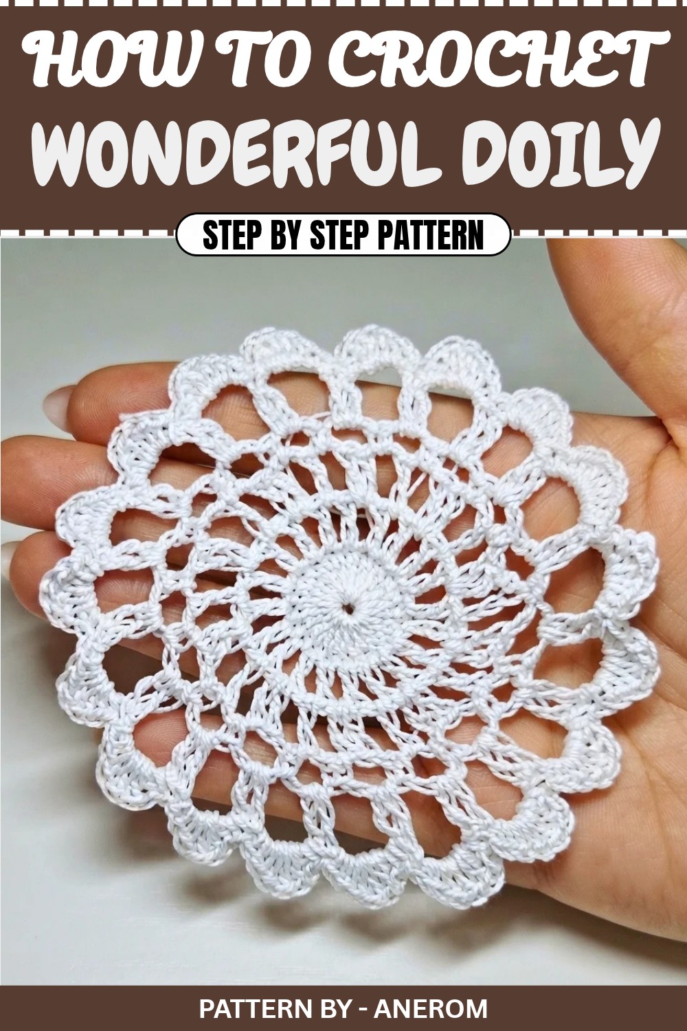 Free Wonderful Crochet Doily Pattern