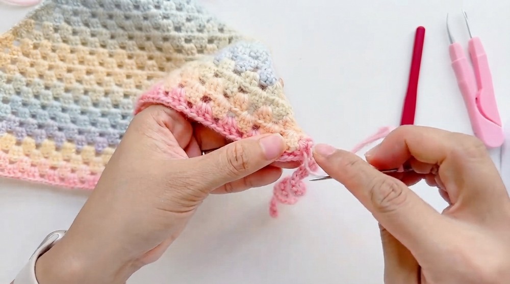Handmade Crochet Bandana Pattern 5