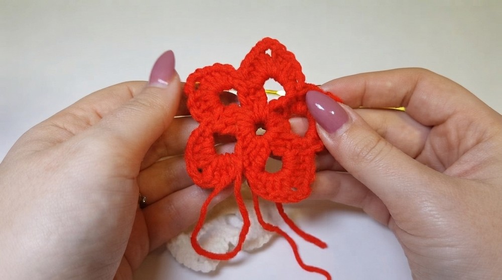 Handmade Crochet Flower Pattern 6