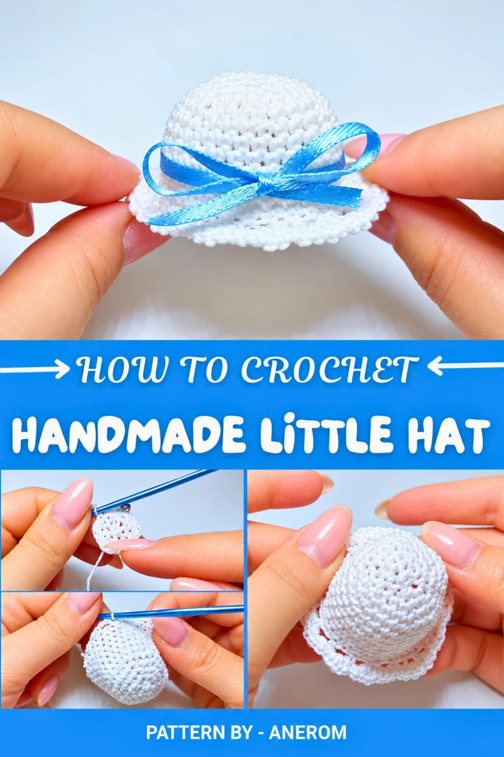 Handmade Crochet Little Hat Pattern