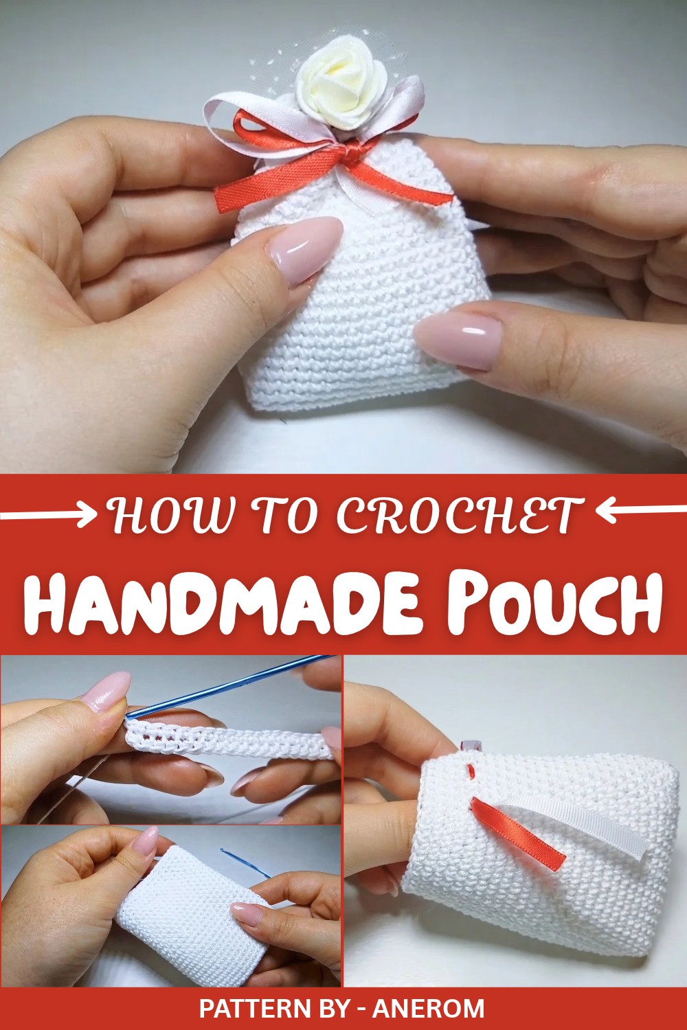 Handmade Crochet Pouch Pattern