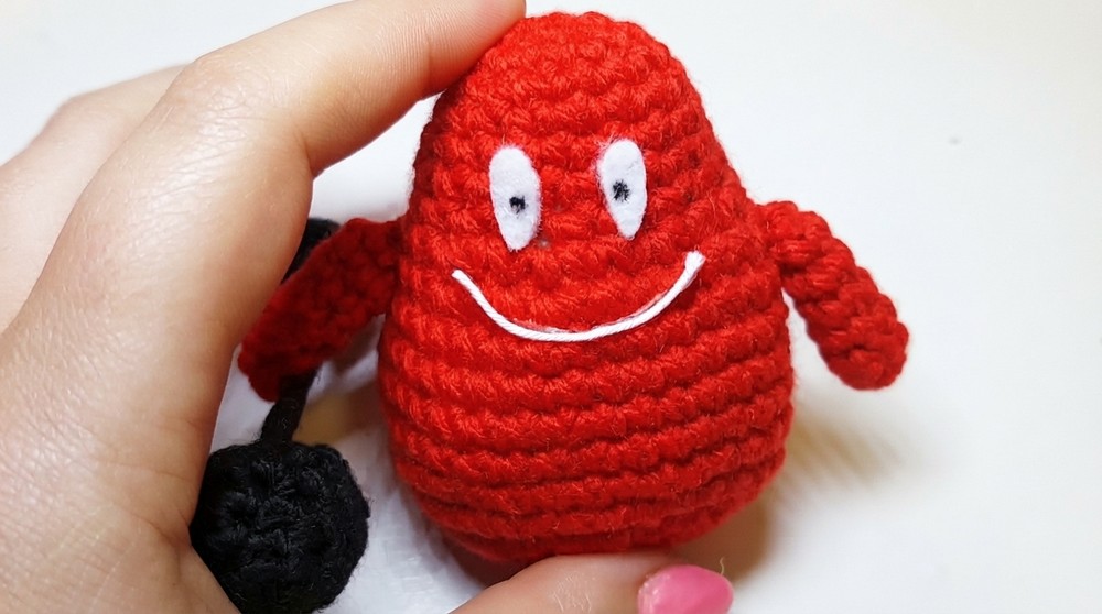Quick Crochet Barbapapa Amigurumi Pattern 7