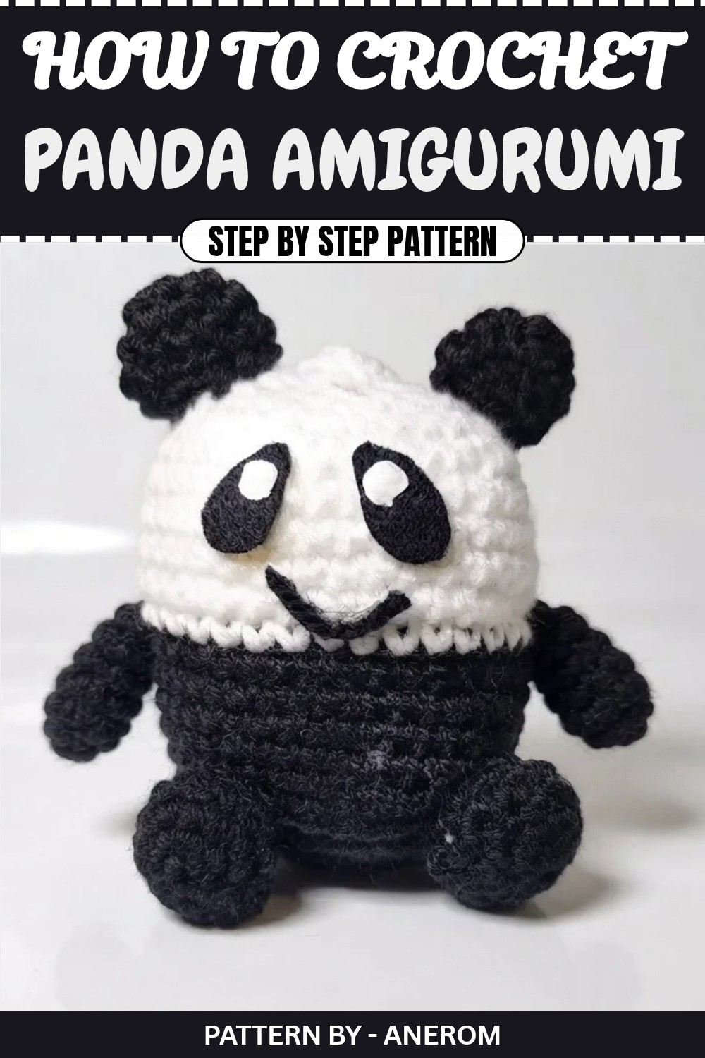 Soft Crochet Panda Amigurumi Pattern