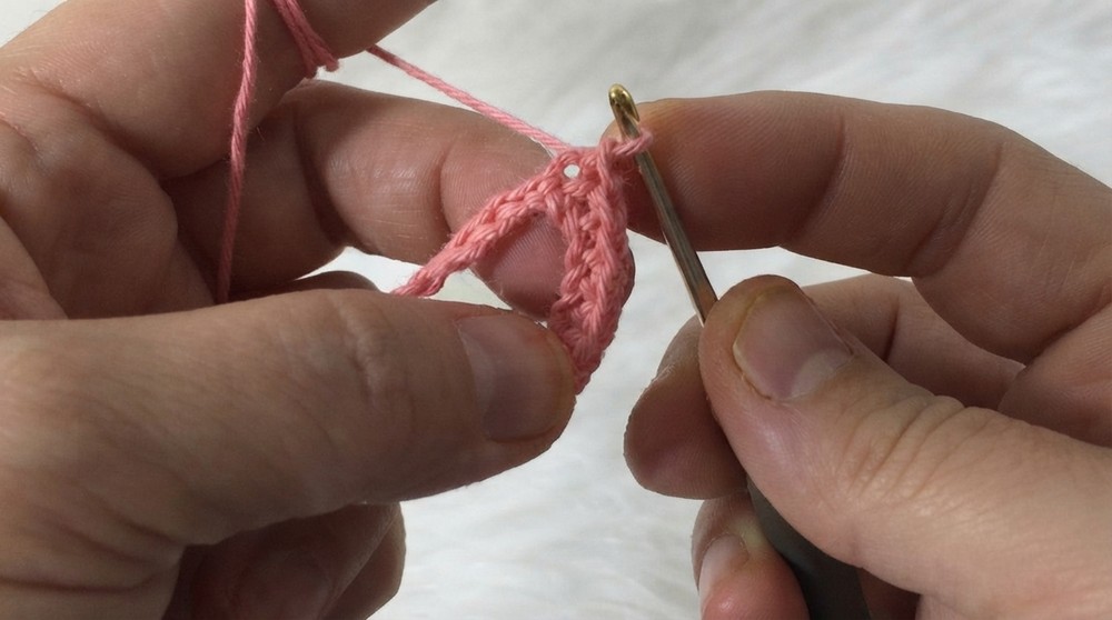 Soft Crochet Pom Pom Hat Pattern 2