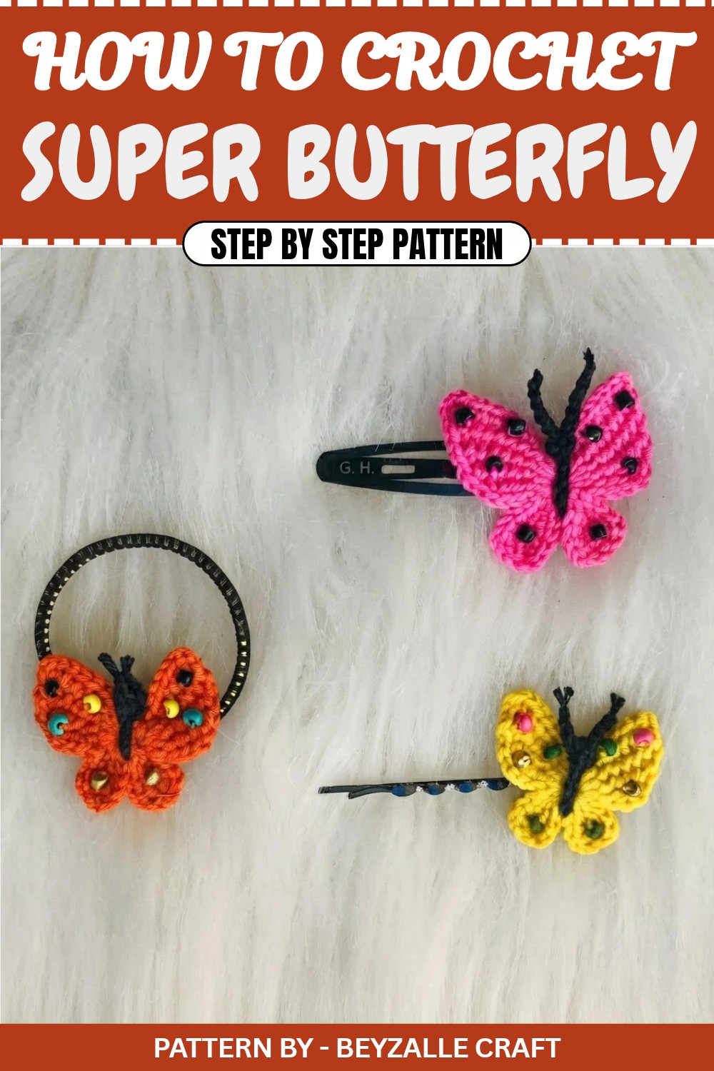 Super Crochet Butterfly Pattern